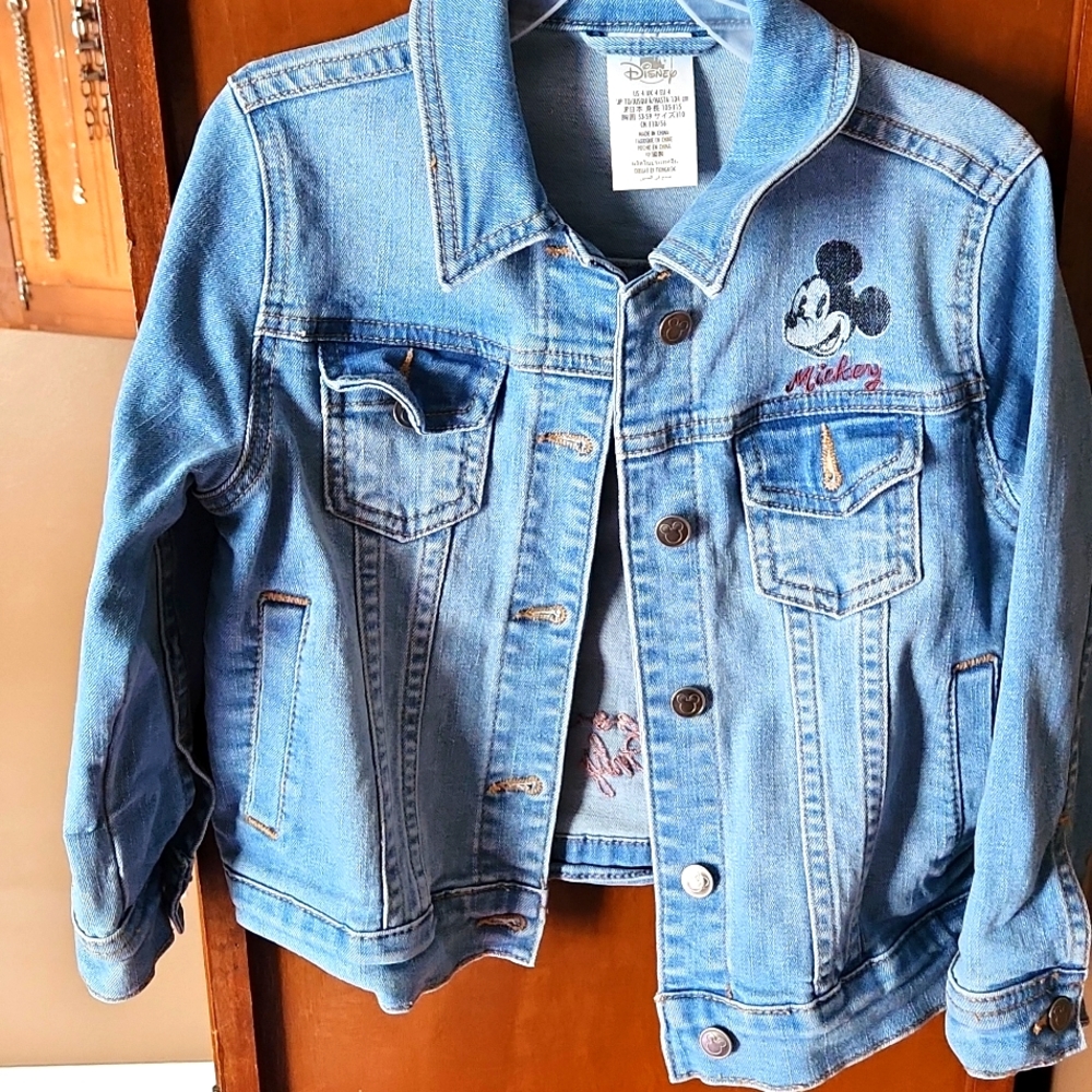Kids Mickey Mouse denim jacket